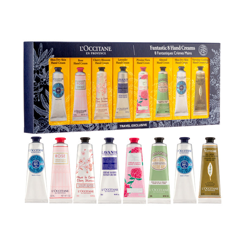 L'Occitane Fantastic 8 Hand Creams 8PCS