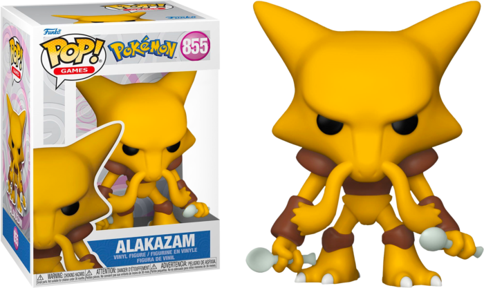 Pokemon - Alakazam Pop! Vinyl RS - 855