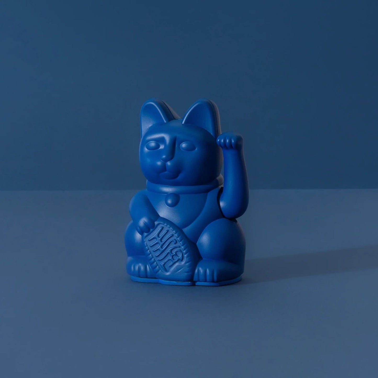 Maneki Neko Mini by Donkey DARK BLUE
