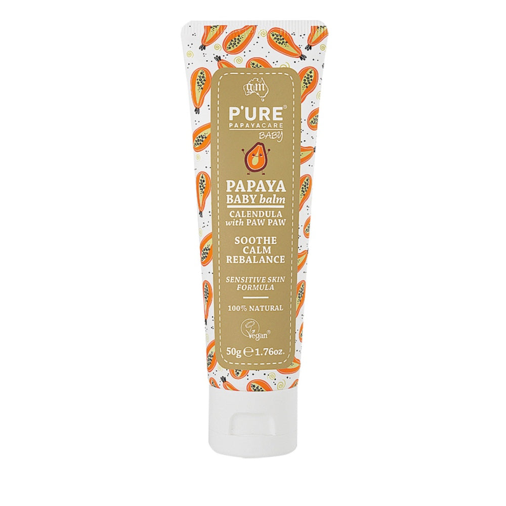 P’URE Papayacare Baby Papaya Baby Balm (Calendula with Paw Paw) 50g