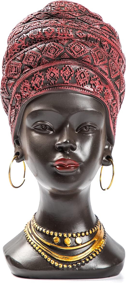 African statue for home decor, African statues and sculptures