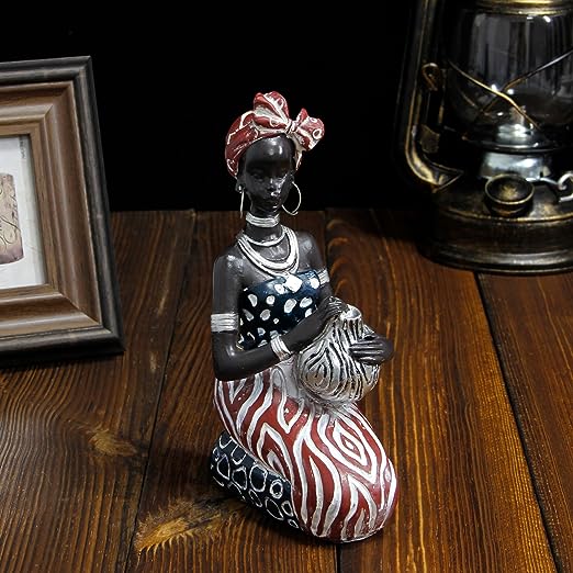 African statue for home decor, African statues and sculptures