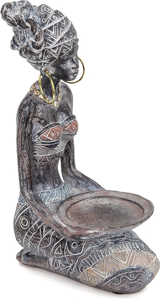 African statue for home decor, African statues and sculptures