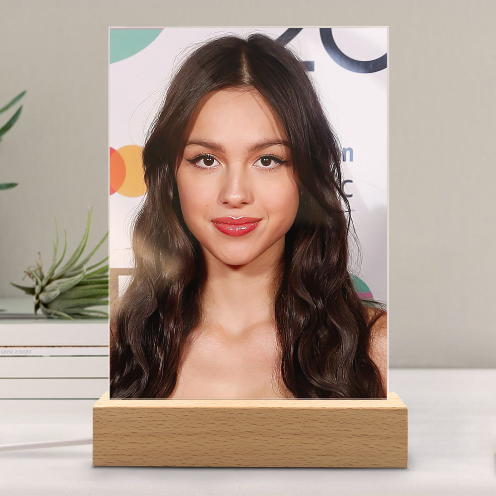 Olivia Rodrigo Lamp Classic Celebrity Night Light Promote Vaccines by Olivia Rodrigo Lamp