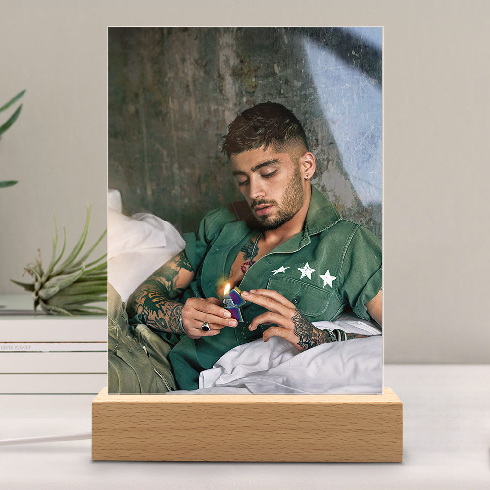 Zayn Malik Lamp Classic Celebrity Night Light GQ by Zayn Malik Lamp