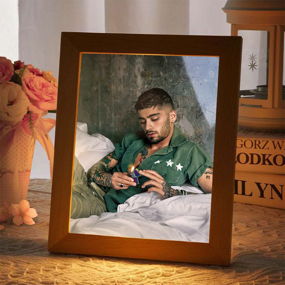 Zayn Malik Lamp Classic Celebrity Night Light GQ by Zayn Malik Lamp