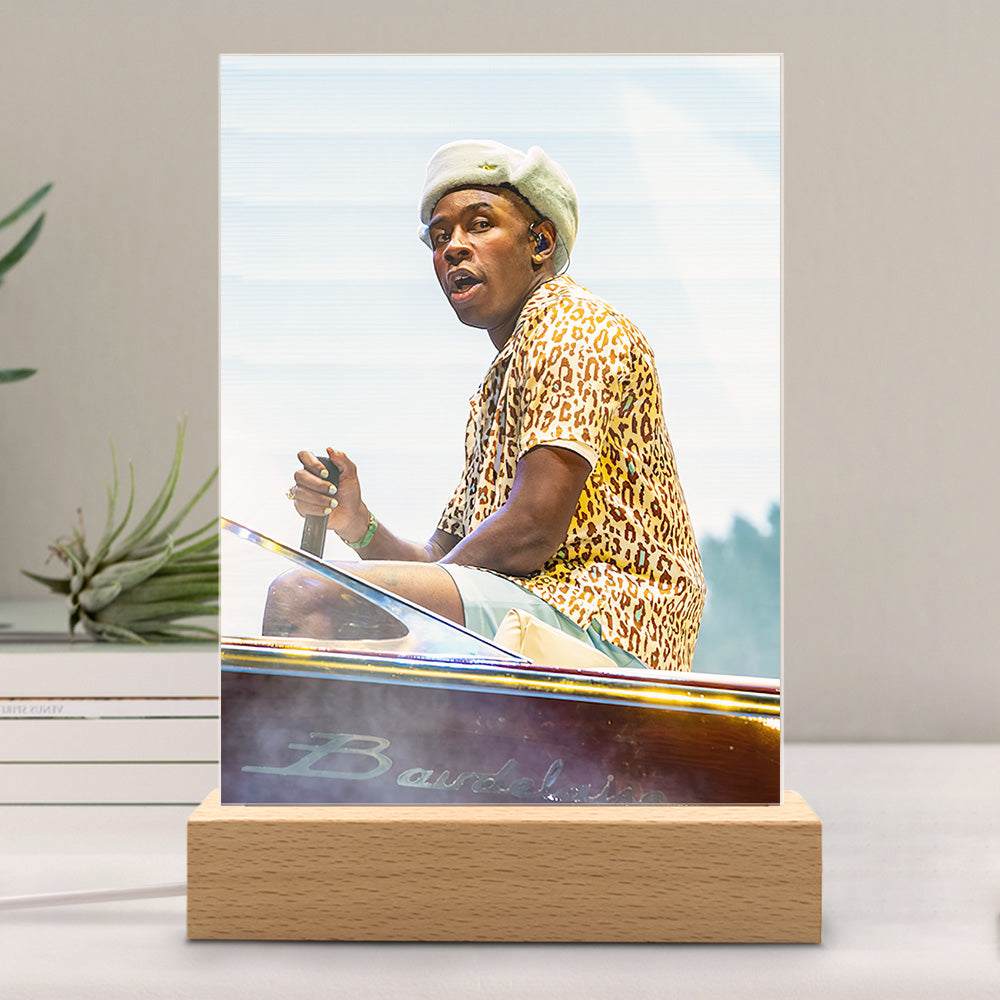 Tyler The Creator Lamp Classic Celebrity Night Light Call Me If You Get Lost by Tyler The Creator Lamp
