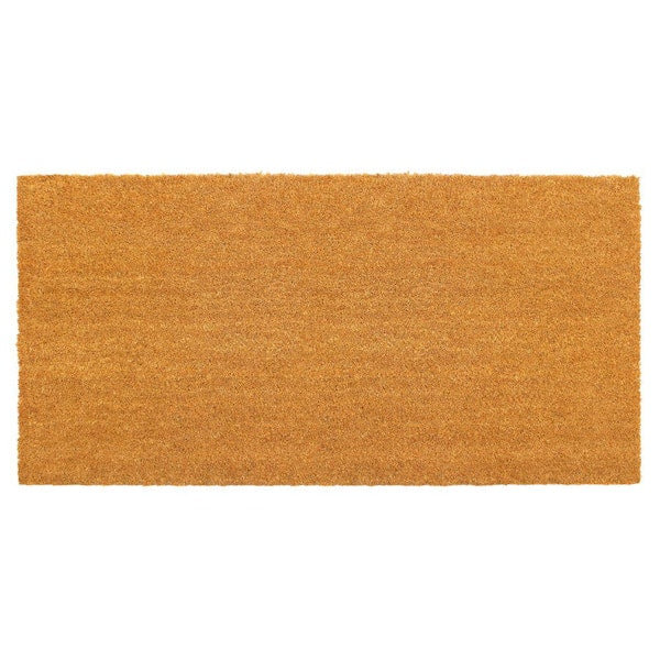 Doormat Natural Machine Tufted Plain Nonskid backing 24" x48"