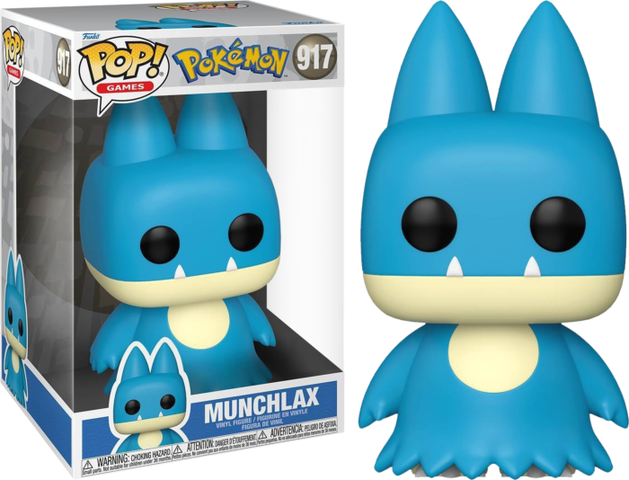 Pokemon - Munchlax 10” Jumbo Pop! Vinyl - 917