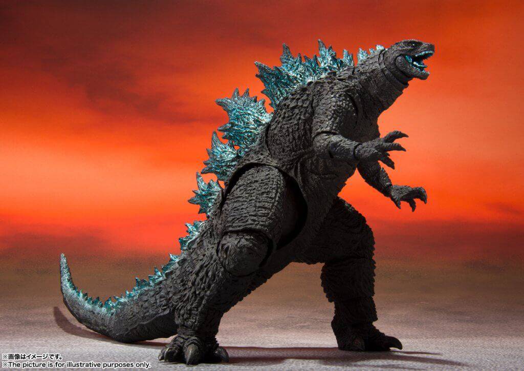 S.H.MONSTERARTS Godzilla from Movie Godzilla Vs. Kong 2021