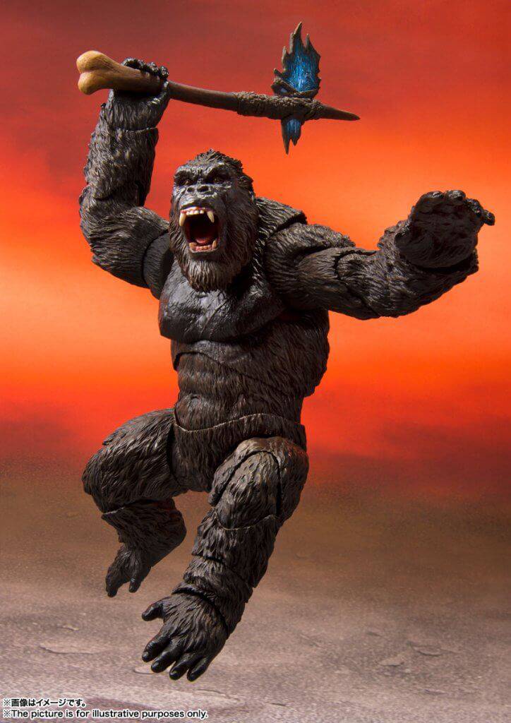 S.H.MONSTERARTS Kong from Movie Godzilla Vs. Kong 2021