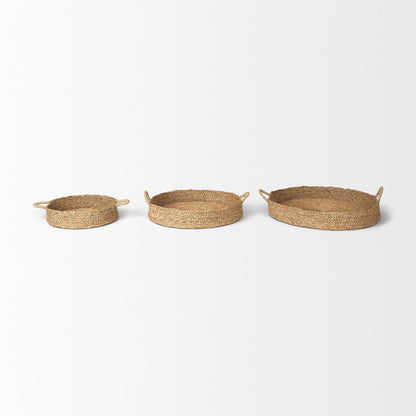 Ulan Round Seagrass Tray