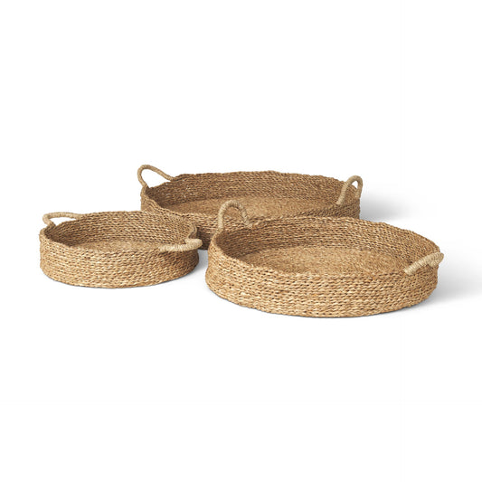 Ulan Round Seagrass Tray