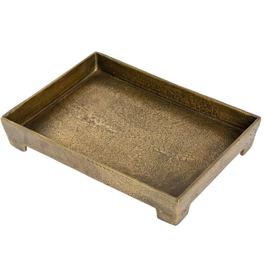 Footed Coffee Table Tray