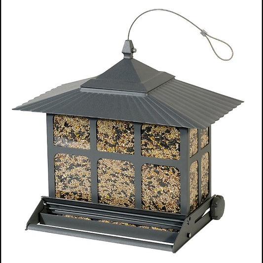 Perky-Pet® 351 Birdscapes® Squirrel-Be-Gone II® Feeder, 12 Lbs Seed Capacity