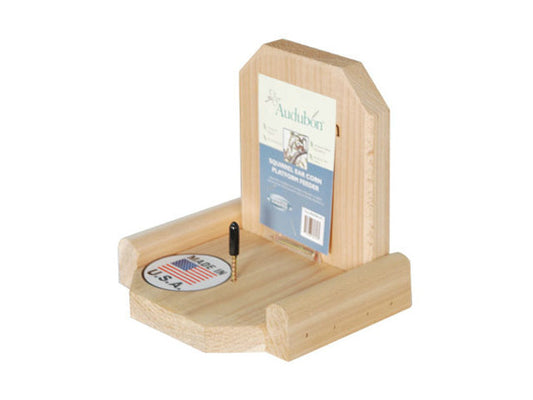 Audubon™ NASQPLAT Squirrel Platform Feeder, 6.5", 1 Ear Corn Capacity