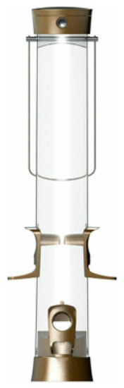 More Birds™ 103 Surefill Mixed Seed Bird Feeder, 1.5 Lbs Capacity, Small, Metal