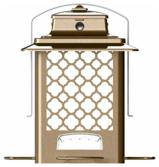 More Birds™ 105 Surefill Large Hopper Seed Bird Feeder, 3.6 Lbs Capacity, Metal