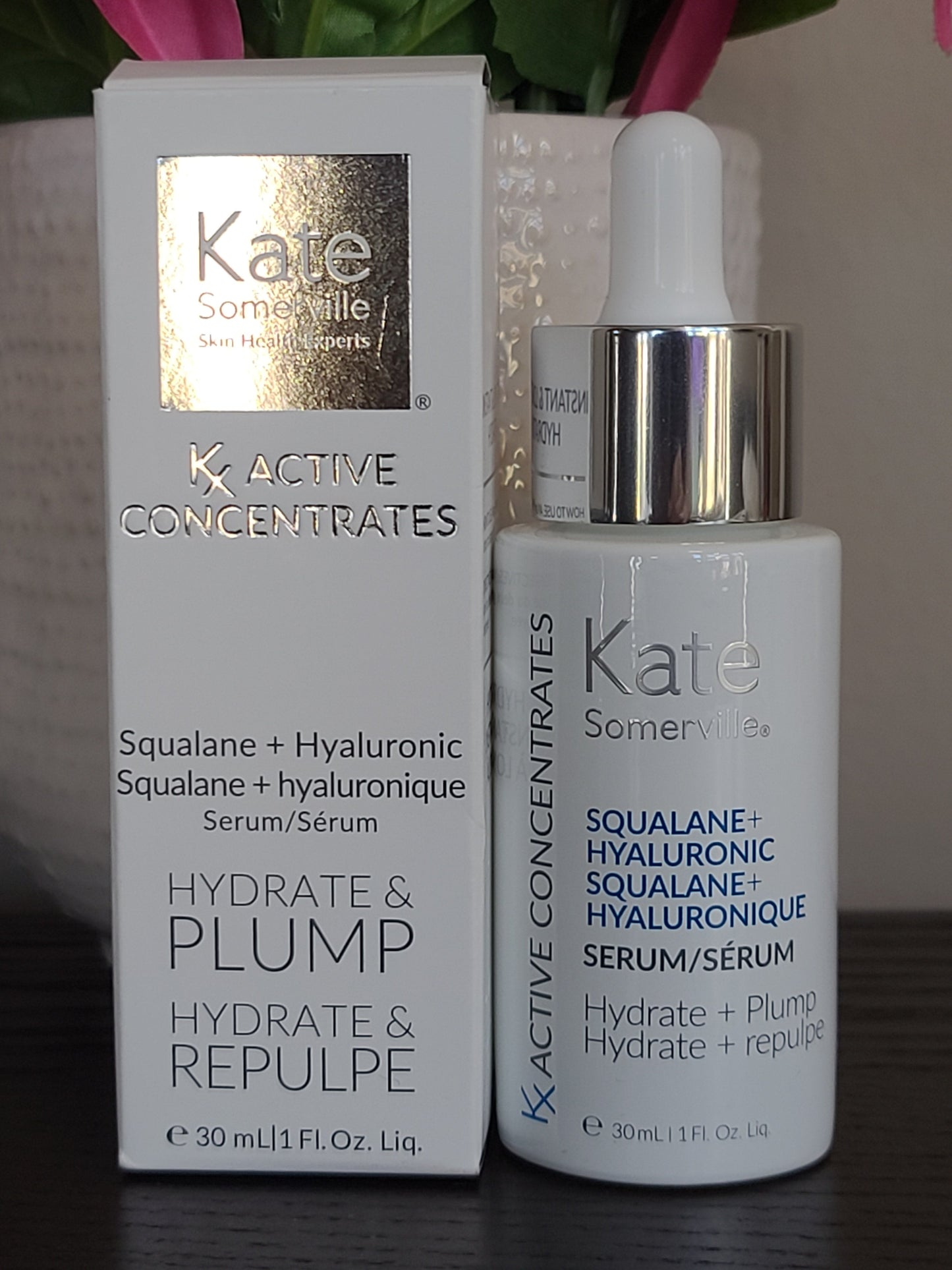 Kate Somerville Kx Concentrates Squalane + Hyaluronic Serum Hydrate & Plump
