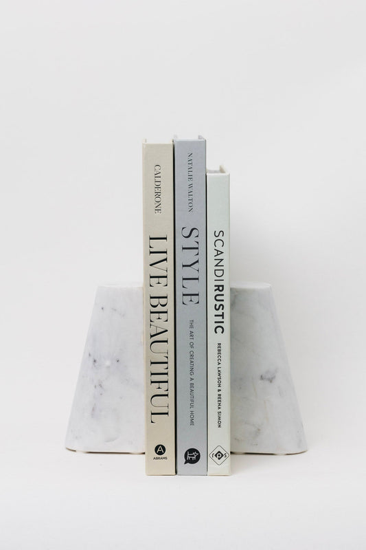 Cook Marble Bookends - Set of 2