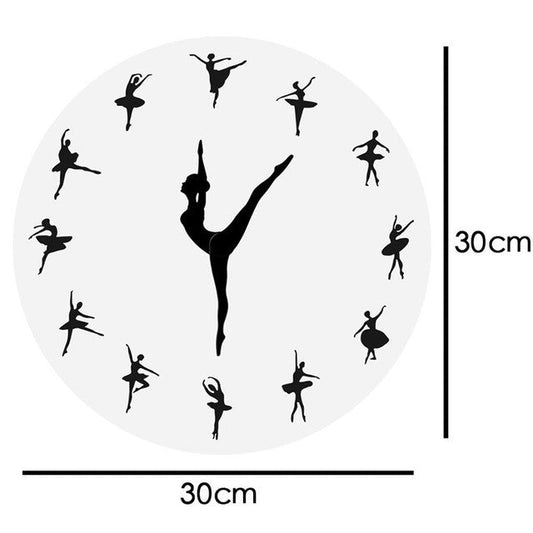 Yoga Postures Wall Clock