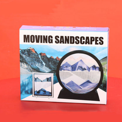 Deep Sea Moving Sand Art Black Moving Sand Art Gift Unzip the Ornament Gift for Her