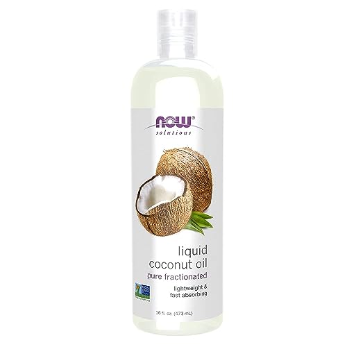NOW Solutions, Liquid Coconut Oil 16-Ounce