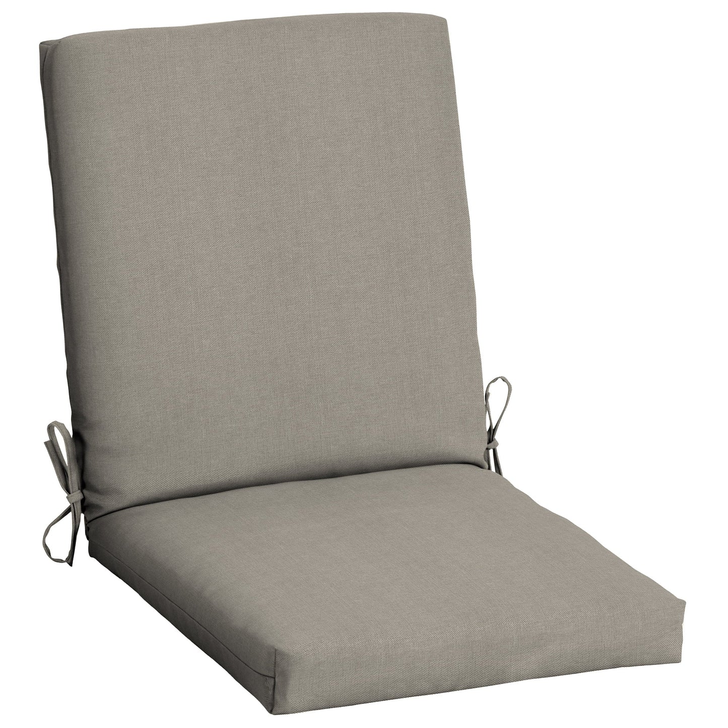 43" x 20" Dining Chair Cushion Weather Resistant, Solid Tan