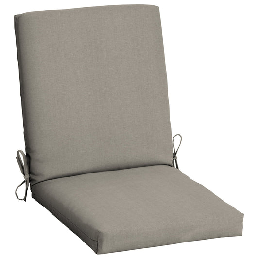 43" x 20" Dining Chair Cushion Weather Resistant, Solid Tan