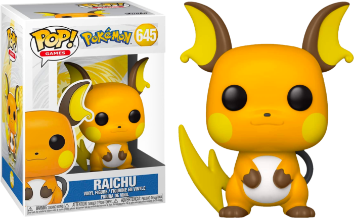 Pokemon - Raichu Pop! Vinyl RS