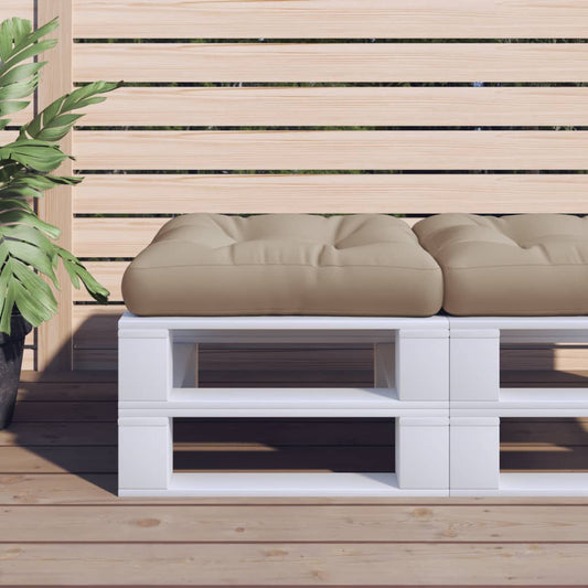 Pallet Cushion Taupe 23.6&quot;X23.6&quot;X4.7&quot; Fabric
