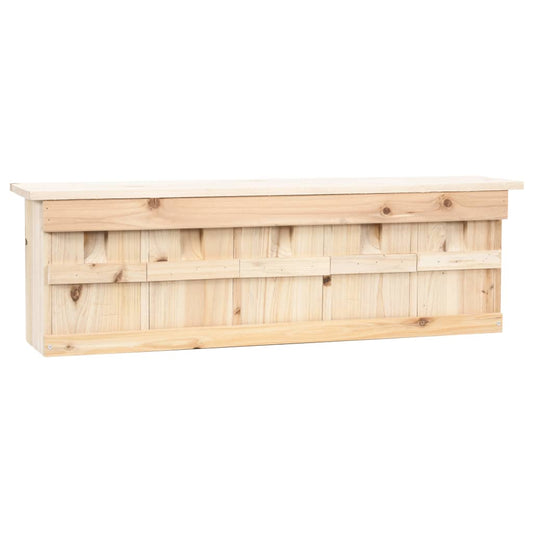 Sparrow House With 5 Rooms 26.8&quot;X5.9&quot;X8.3&quot; Firwood