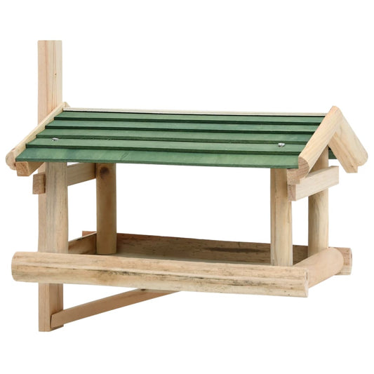 Bird Feeder Solid Wood 13.8&quot;X11.6&quot;X8.3&quot;