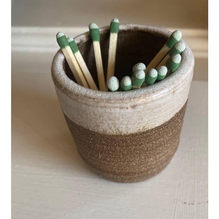 Handmade Pottery Match Striker