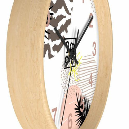 2882Time™ Wild Animal Split Decision Geometric Clock - zoter Shop