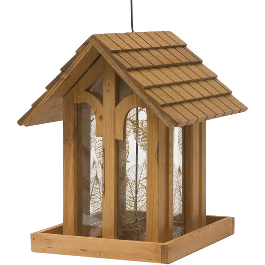 Brown Mountain Chapel Wild Bird Feeder, 3.5 lbs Capacity