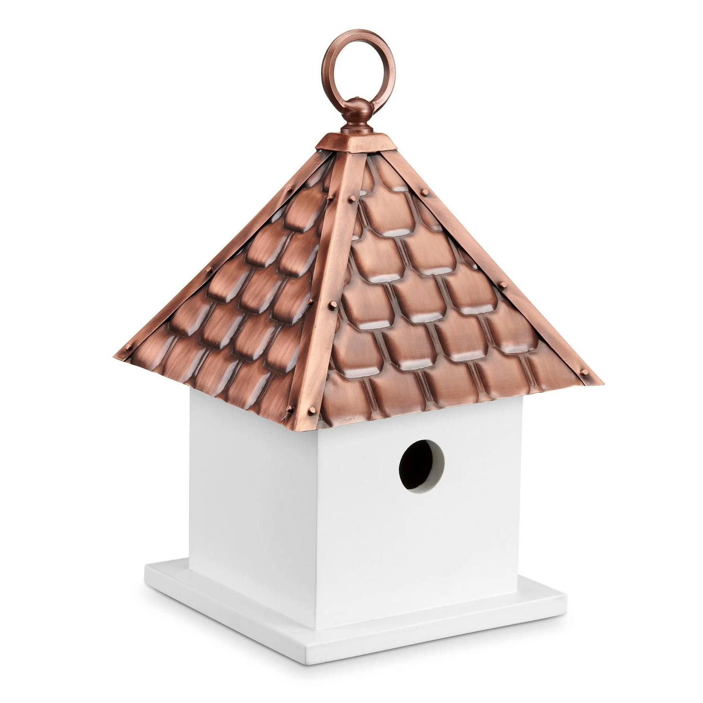 Bird House Bungalow With Shingled Antique Copper Roof