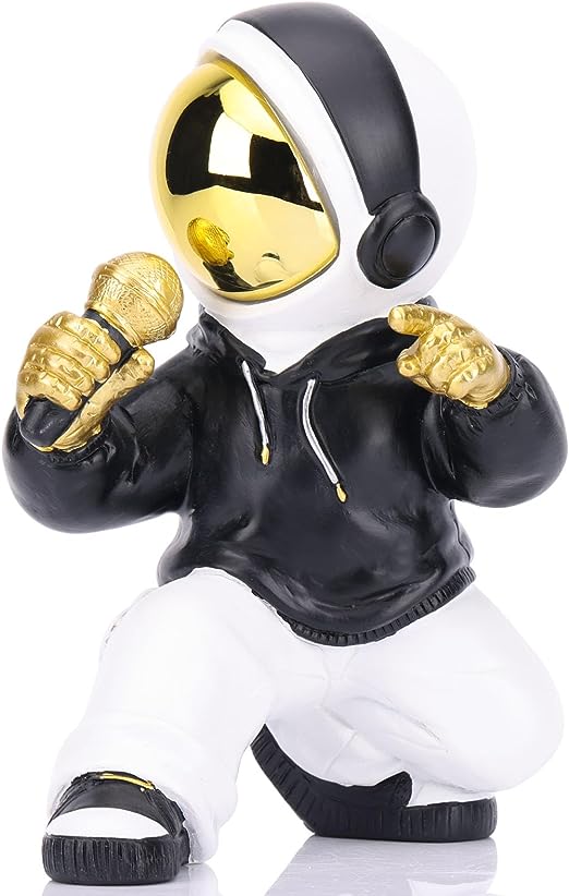 Astronaut Figurine Statue Astronaut Sculpture Spaceman Décor, Sculptures