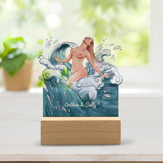 Custom Eros Venus Acrylic Holder Necklace Holder Jewelry Display Plaque Gift for her for Girlfriend for Wife Lover Birthday Gift Christmas