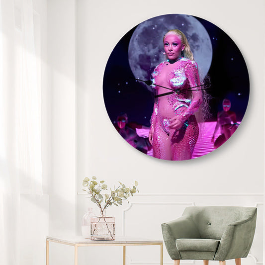 Doja Cat Wall Clock Home Decor Wall Clock Gifts for Doja Cat Fans Like That Wall Clock