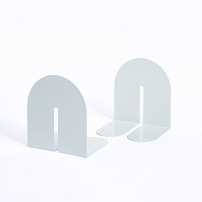 Large Cool White Dumbo Bookend - Set of 2 Bookends & Paperweights Tortuga Forma