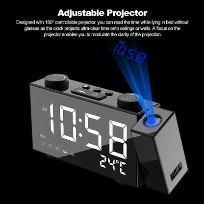 Digital Alarm Clock Dual Alarm Clock With Snooze