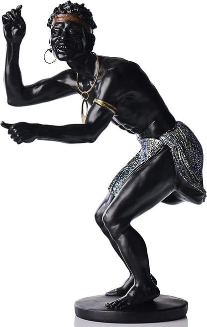 African Statues and Sculptures,African Art Bust Statue, Home Decor Sunflower Girl Figurines