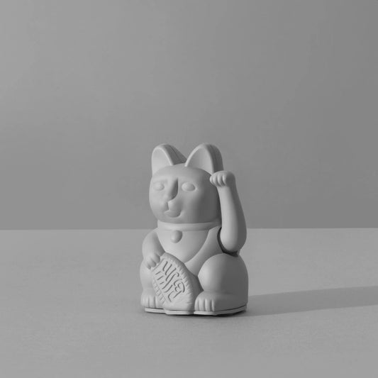 Maneki Neko Mini by Donkey GREY