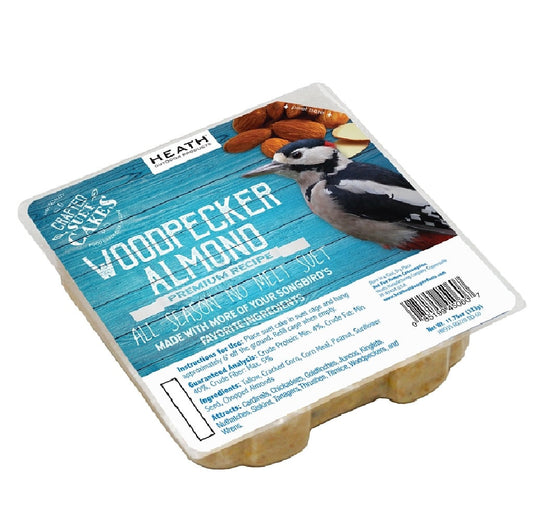 Heath DDC1-12 Crafted Suet Wild Bird Seed Cake, 11.75 oz