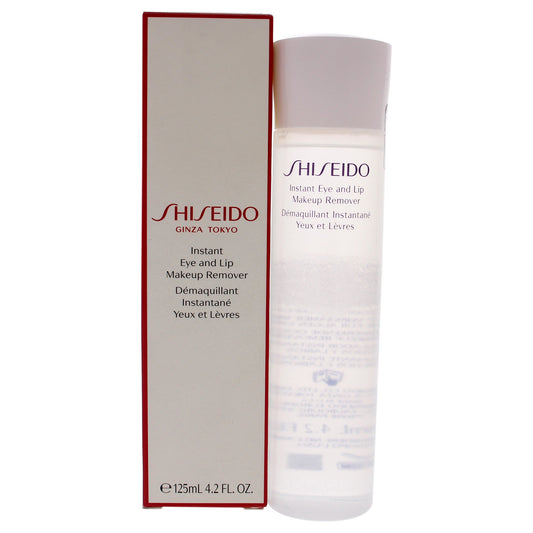 Instant Eye and Lip Makeup Remover by Shiseido for Unisex 4.2 oz Makeup Remover