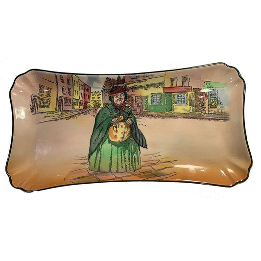 Royal Doulton Vintage Dickens Ware Sandwich Tray Decorative Trays Royal Doulton Sairsy Gamp