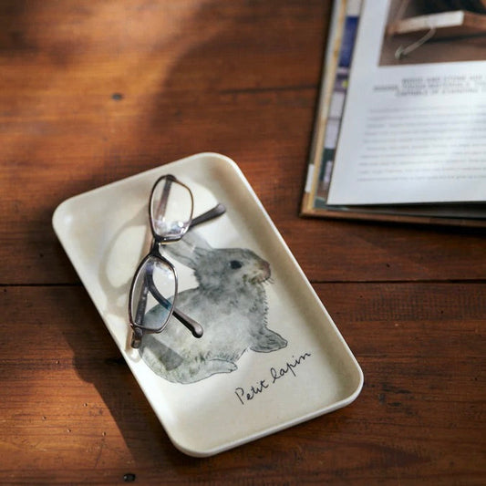 Fog Linen Small Lapin Rabbit Tray