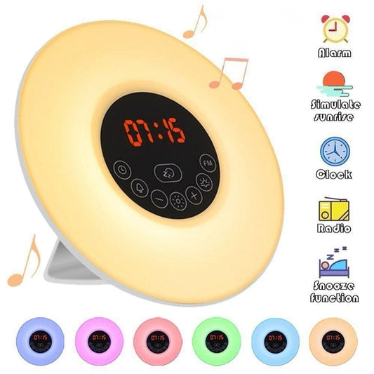 Sunrise Simulation Digital Alarm Clock