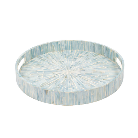 Mother of Pearl Round Tray